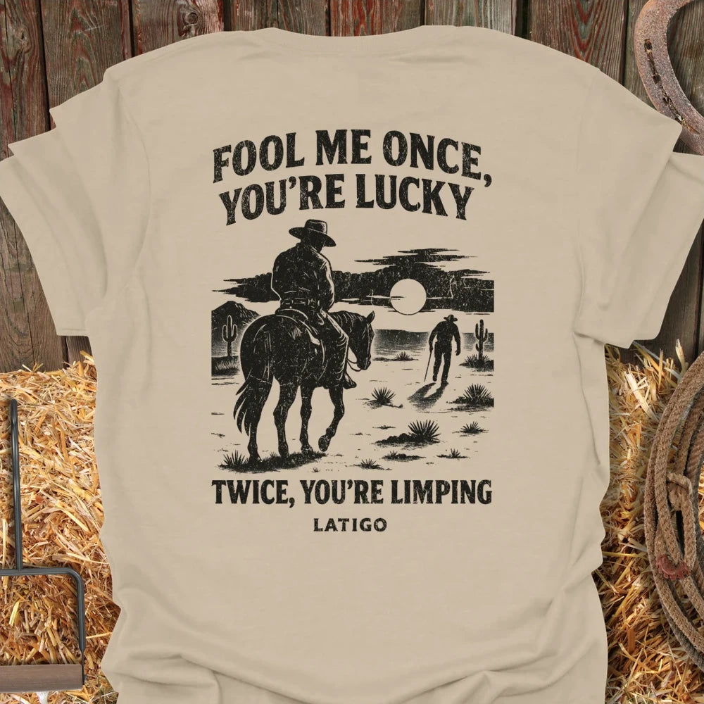 Latigo-Cowboy Authentics Sand / S Fool Me Tee