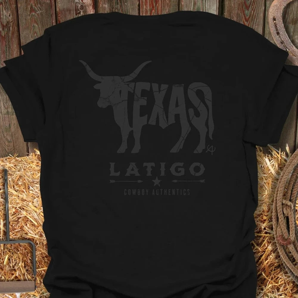 Latigo-Cowboy Authentics Black / S Texas Bull