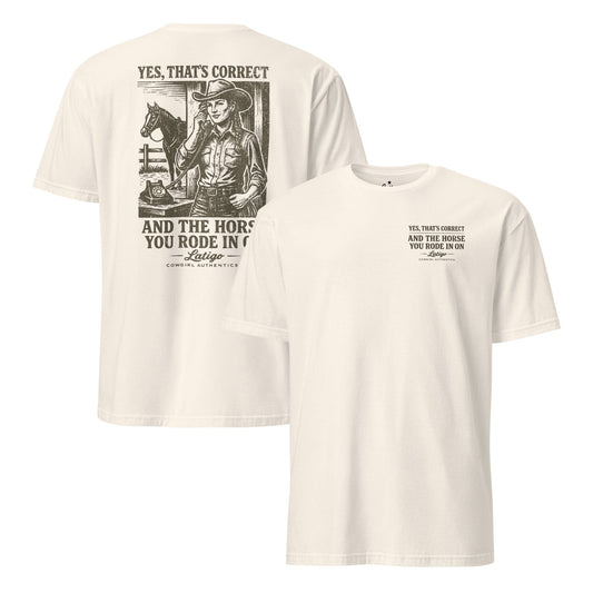 Latigo-Cowboy Authentics Correct Cowgirl Tee