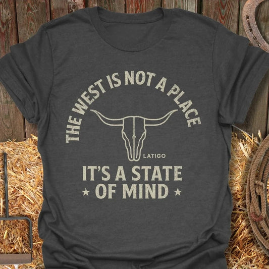 Latigo-Cowboy Authentics Dark Heather / S State