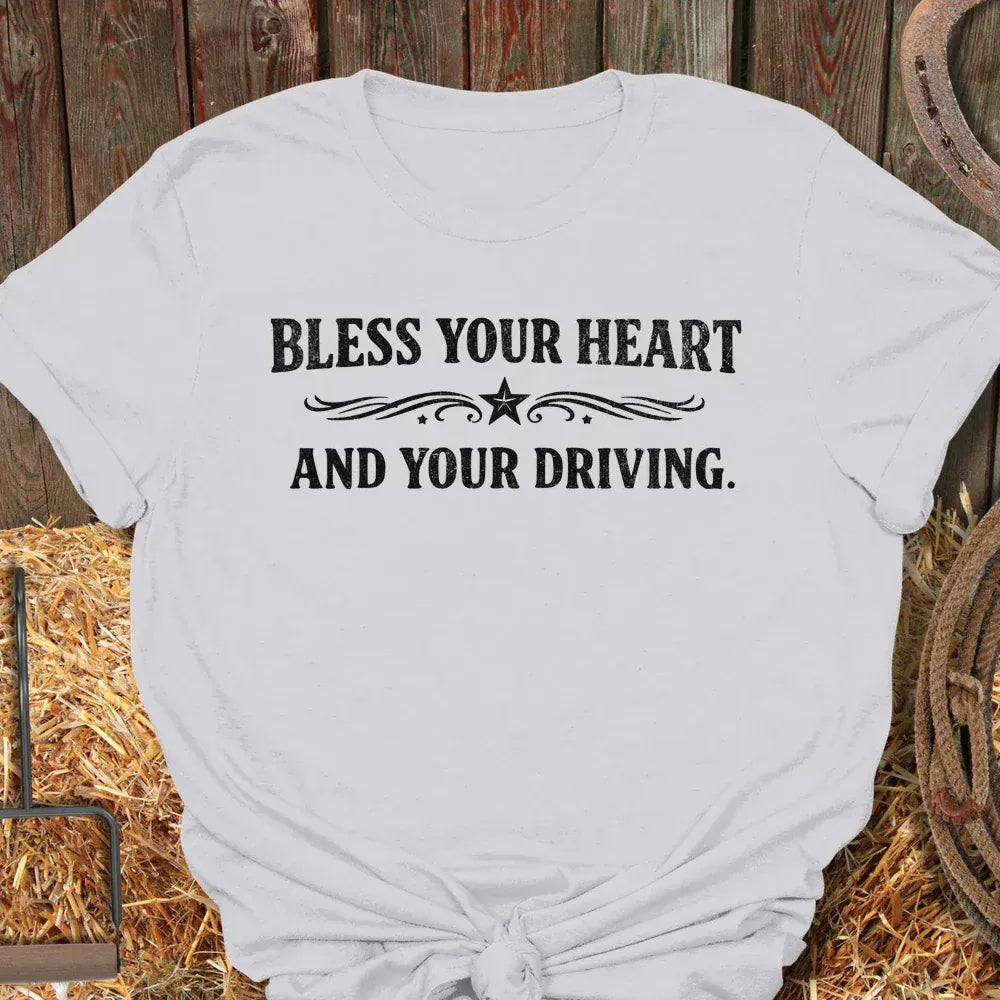 Latigo-Cowboy Authentics Ice Grey / S Blessing Tee