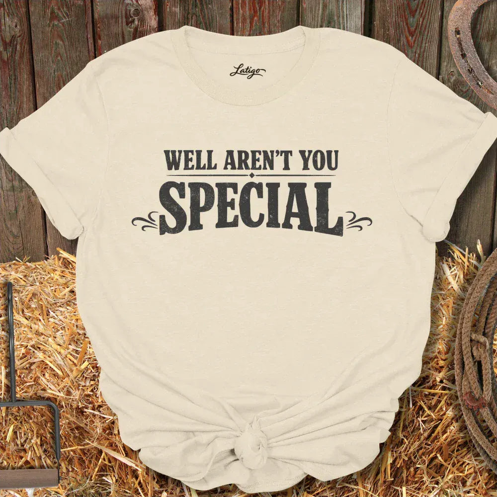 Latigo-Cowboy Authentics Natural / S Aren't You Special Tee