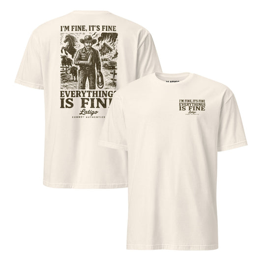 Latigo-Cowboy Authentics Natural / S Fine Tee