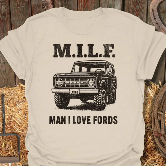 Latigo-Cowboy Authentics Natural / S MILF Tee