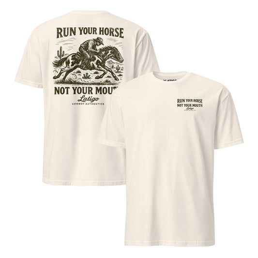 Latigo-Cowboy Authentics Run Tee