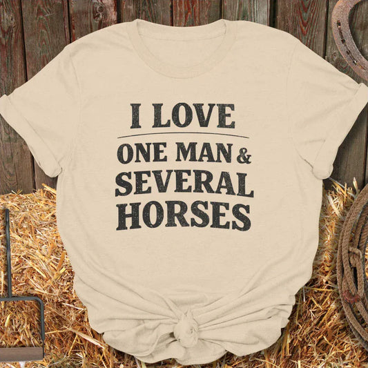 Latigo-Cowboy Authentics Sand / S One Man Tee