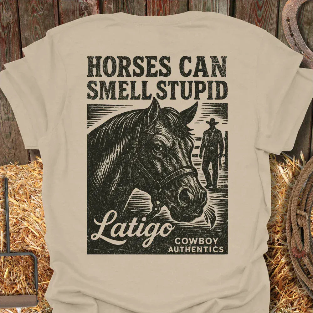 Latigo-Cowboy Authentics Sand / S Stupid Tee