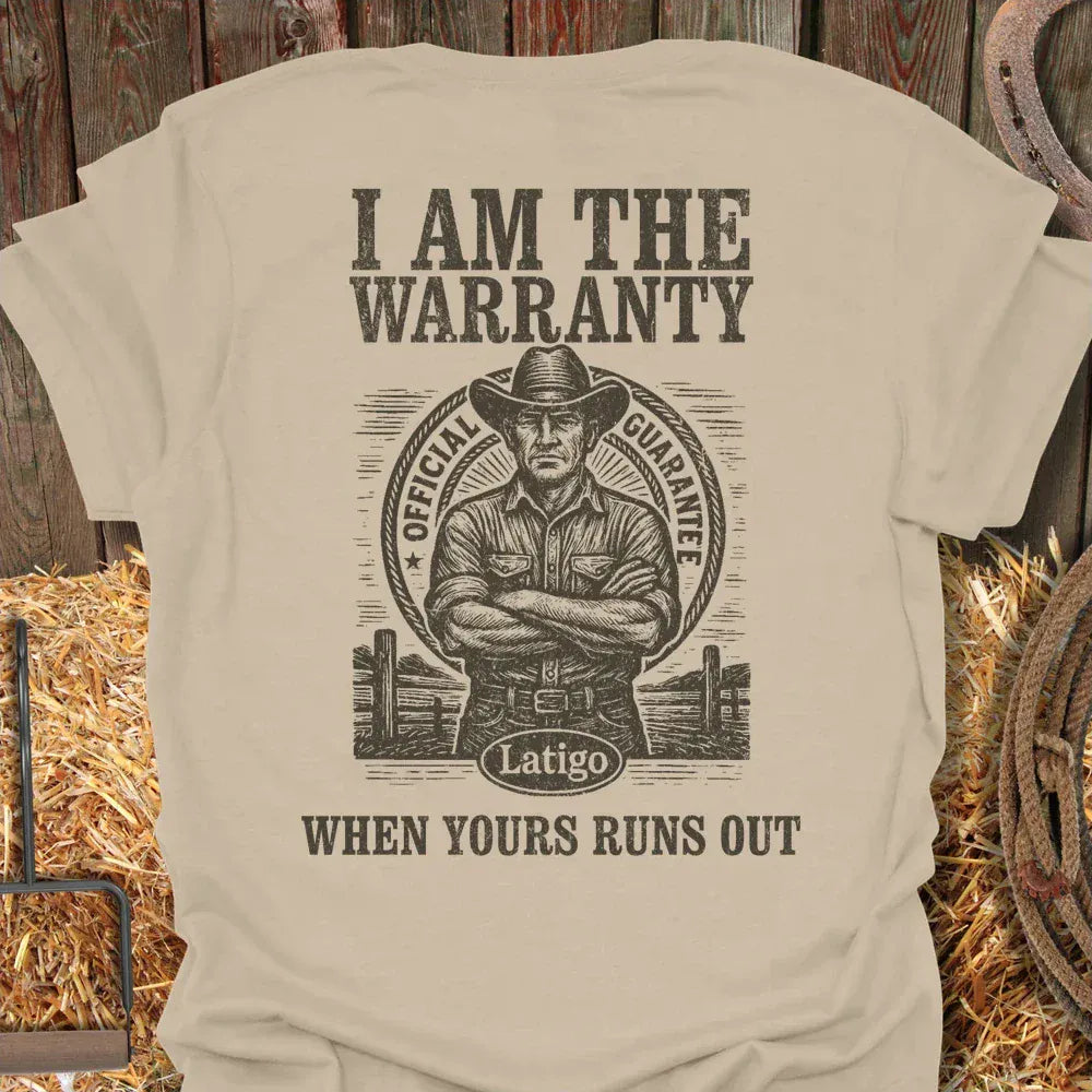 Latigo-Cowboy Authentics Sand / S Warranty Tee