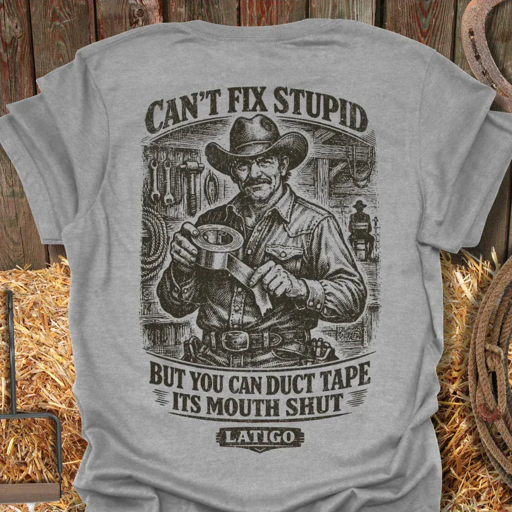 Latigo-Cowboy Authentics Sport Grey / S Fix Tee