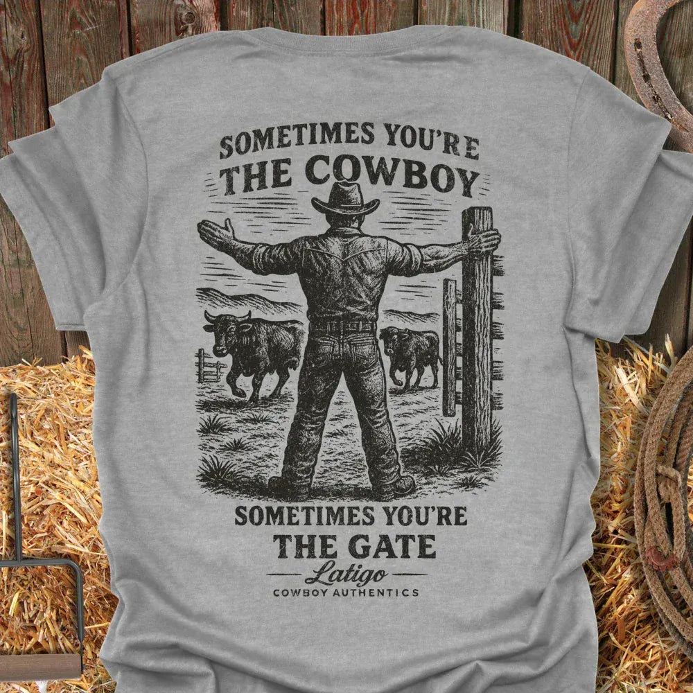 Latigo-Cowboy Authentics Sport Grey / S Gate Tee