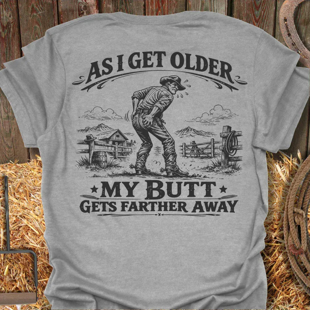 Latigo-Cowboy Authentics Sport Grey / S Getting Older Tee