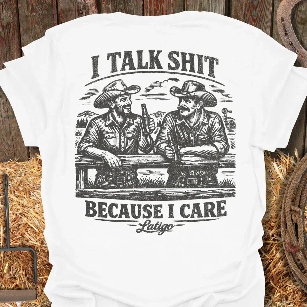 Latigo-Cowboy Authentics White / S Care Tee