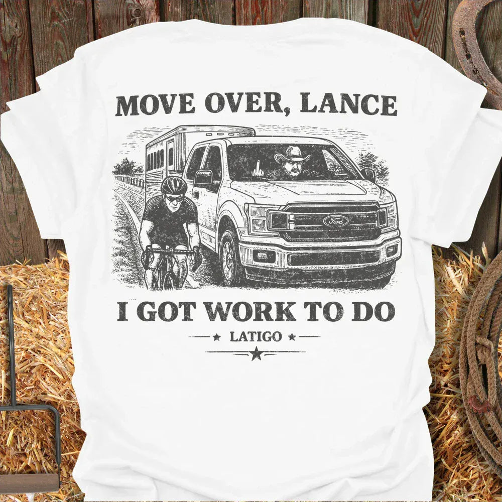 Latigo-Cowboy Authentics White / S Lance Tee