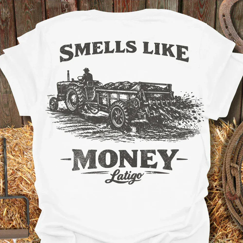 Latigo-Cowboy Authentics White / S Money Tee