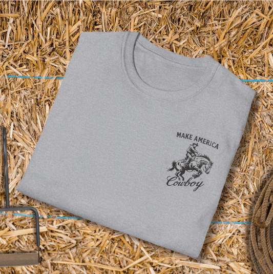 Latigo Cowboy Make America Cowboy Again Long Sleeve Tee Long-sleeve