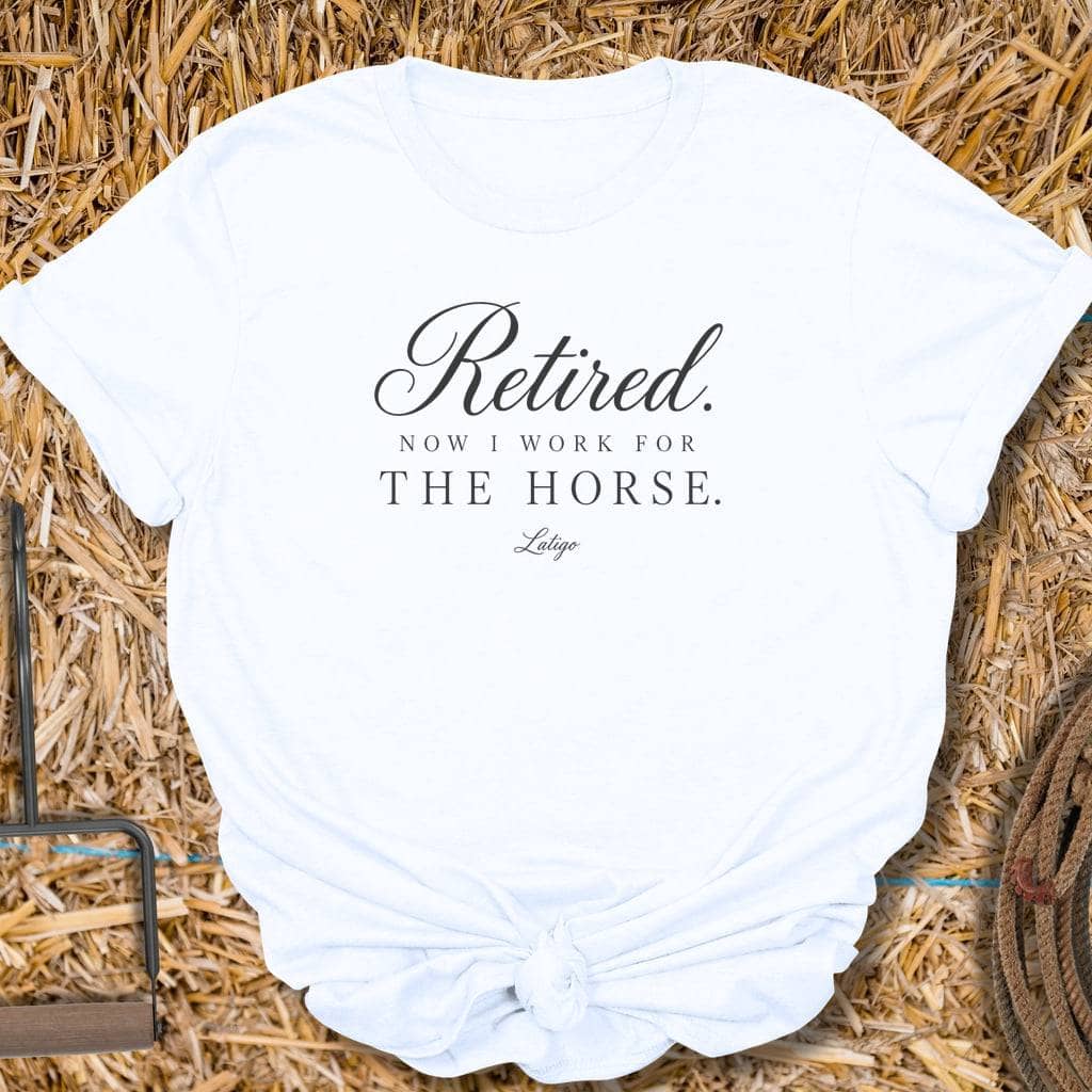 Latigo Cowboy Retired Tee T-Shirt S / White