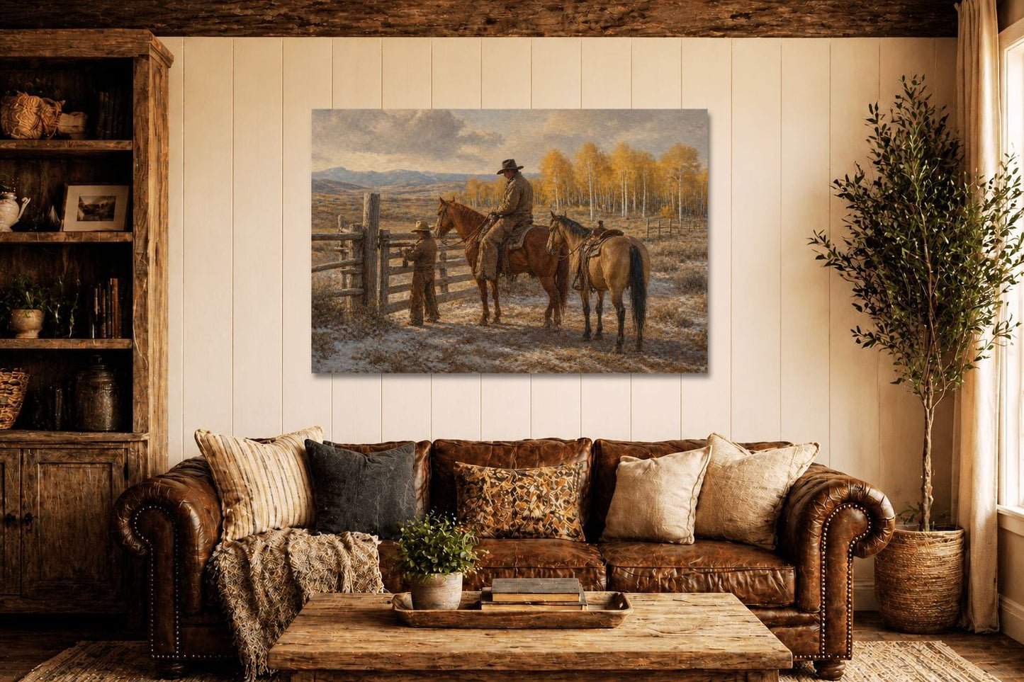Printify Canvas 48″ x 32″ (Horizontal) / 1.25" GATE Latigo Original - Fine Art Canvas Print