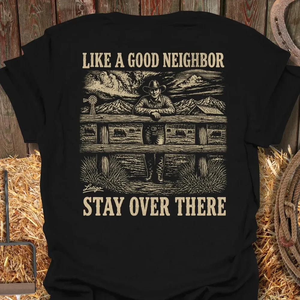 Printify T-Shirt Black / S Good Neighbor Tee