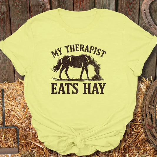 Printify T-Shirt Cornsilk / S Therapist Tee