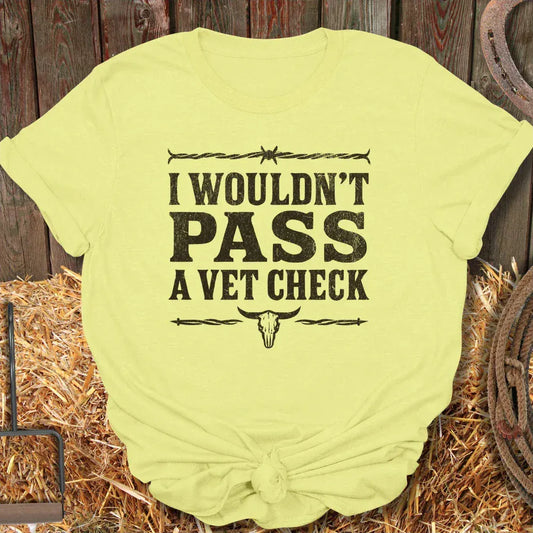 Printify T-Shirt Cornsilk / S Vet Check Tee