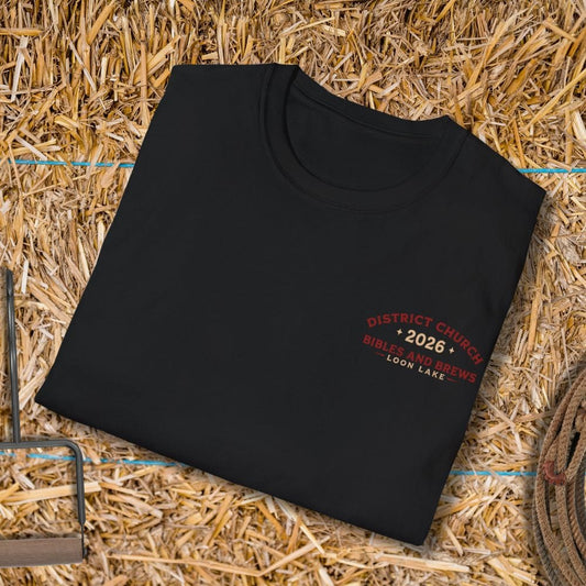 Printify T-Shirt District 2026 Camp Tee