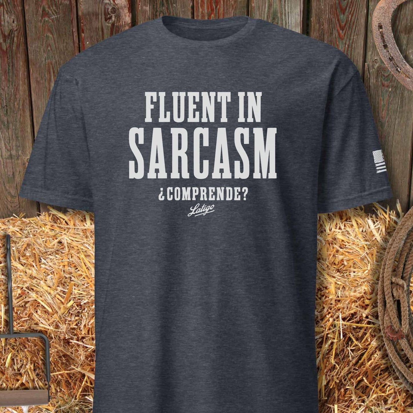 Printify T-Shirt Heather Navy / S Sarcasm Tee