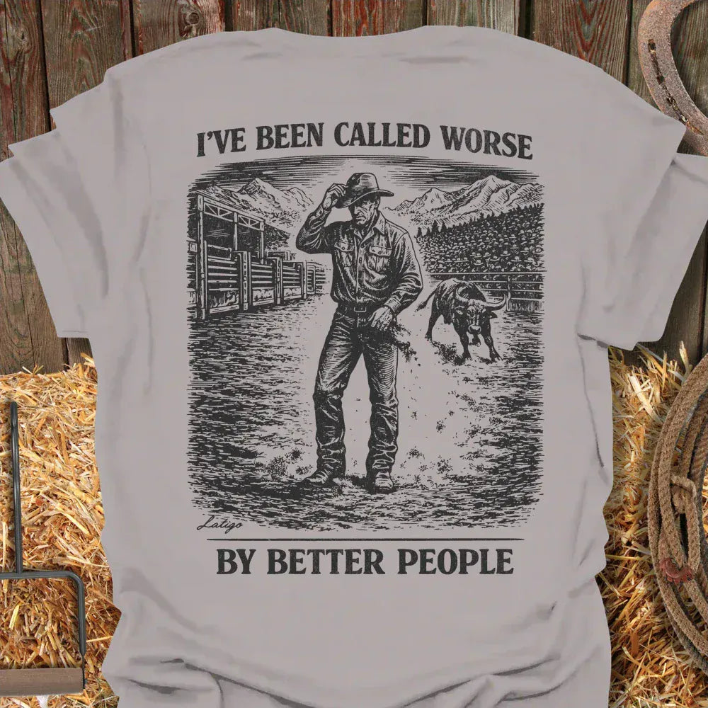 Printify T-Shirt Ice Grey / S Called Worse Tee