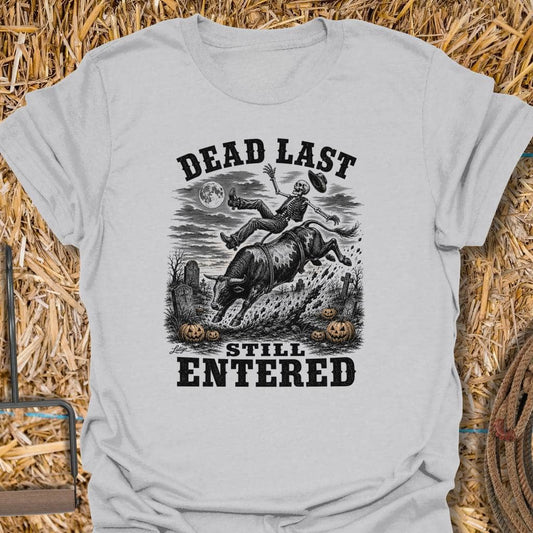 Printify T-Shirt Ice Grey / S Dead Last Tee