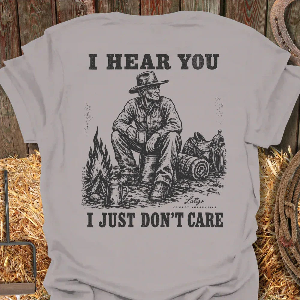 Printify T-Shirt Ice Grey / S I Hear You Tee