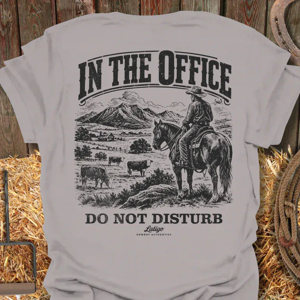 Printify T-Shirt Ice Grey / S In The Office Tee