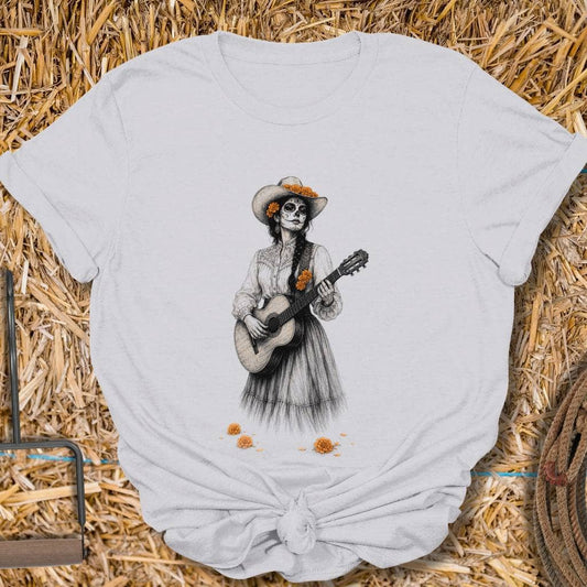 Printify T-Shirt Ice Grey / S Muerta Ballad Tee