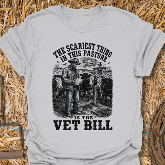 Printify T-Shirt Ice Grey / S Vet Bill Tee