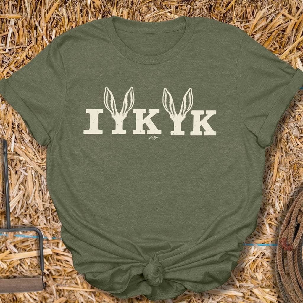 Printify T-Shirt Military Green / S If You Know Mules Tee