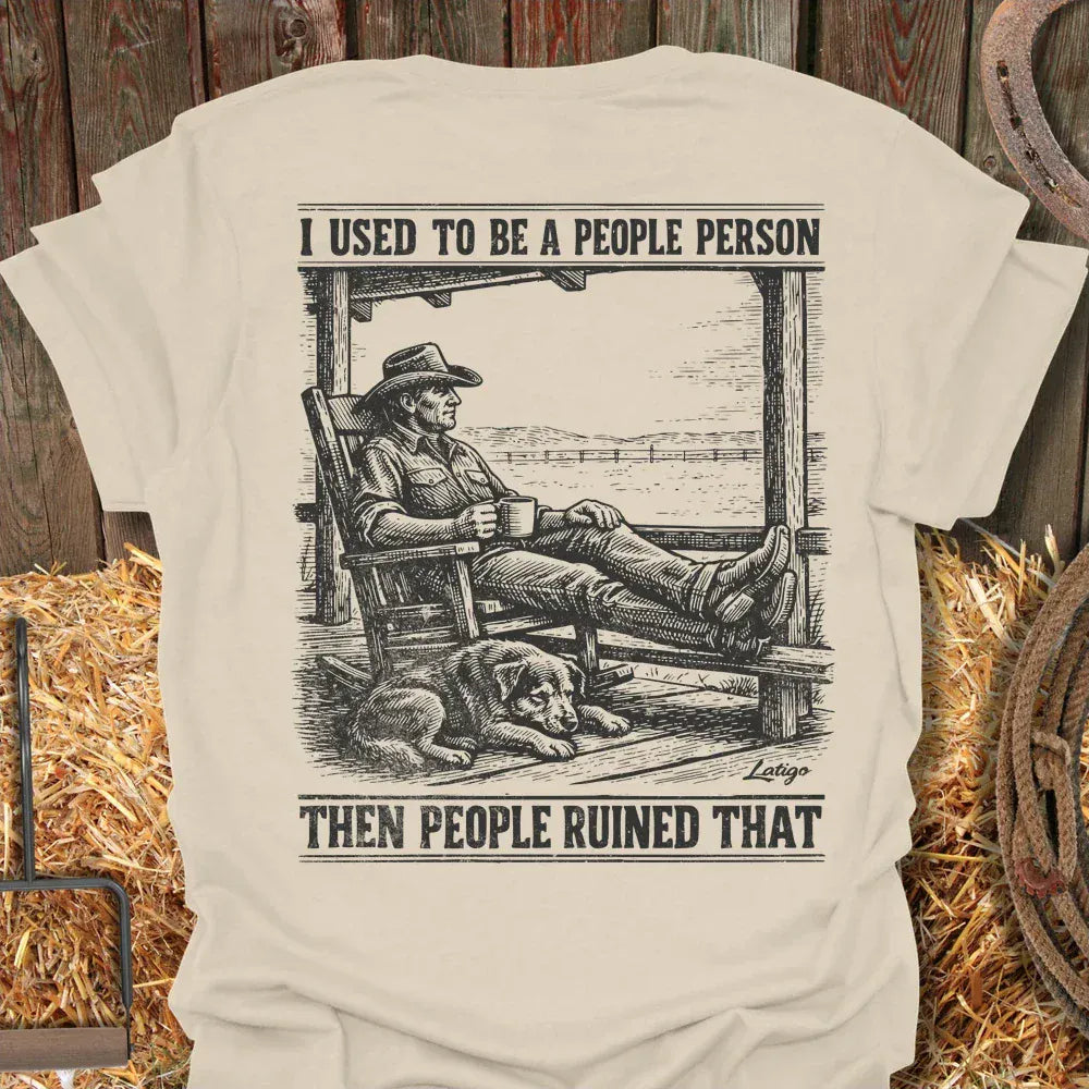 Printify T-Shirt Natural / S People Person Tee
