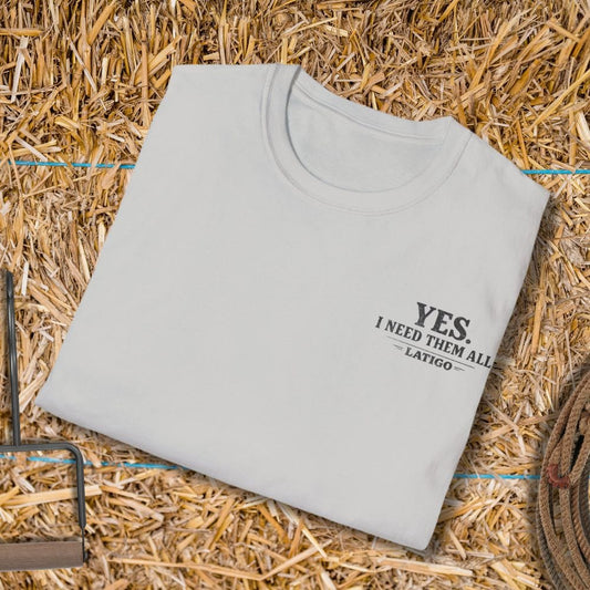 Printify T-Shirt Need Tractors Tee