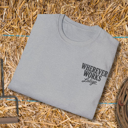 Printify T-Shirt Pee Outside Tee