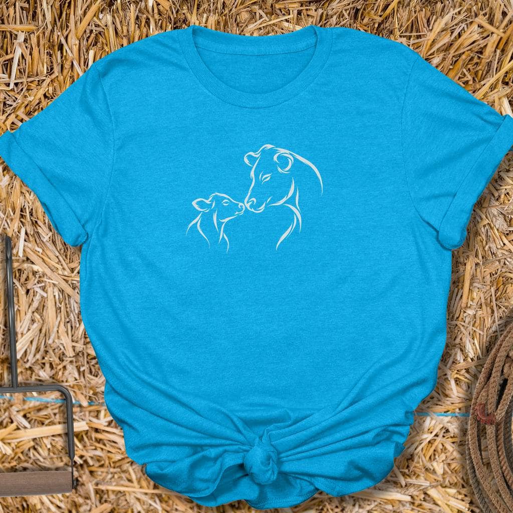 Printify T-Shirt S / Heather Sapphire First Spring Tee