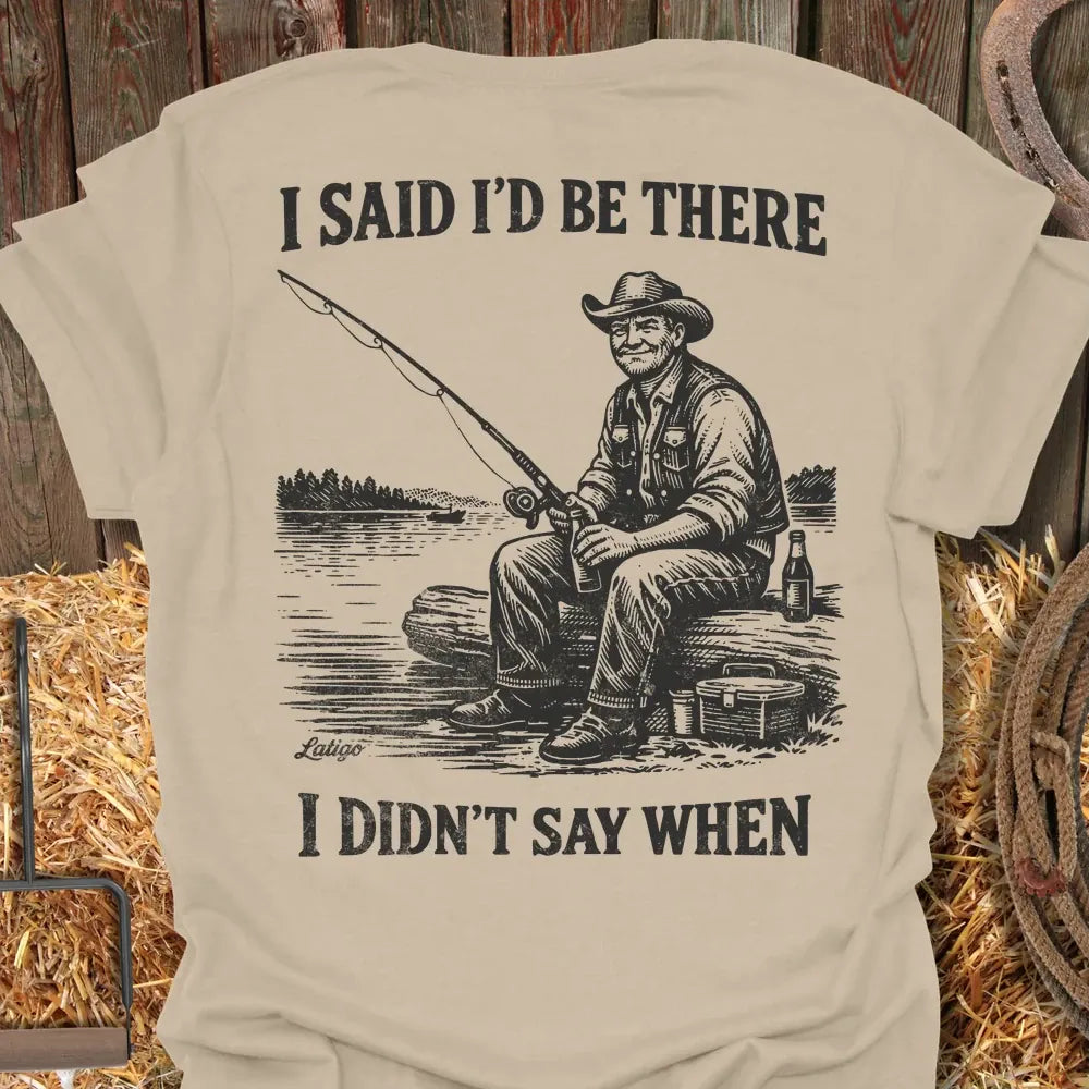 Printify T-Shirt Sand / S Be There Tee
