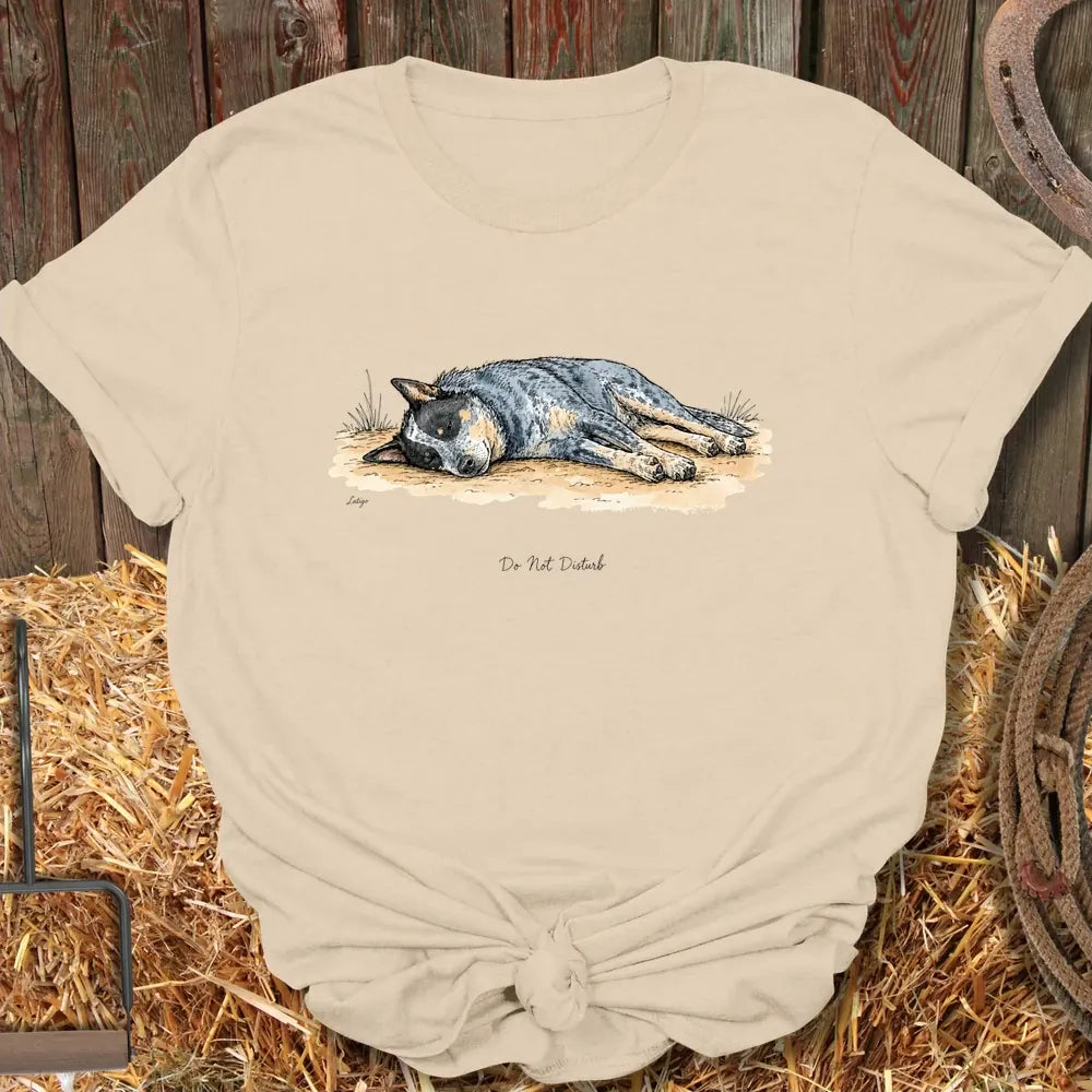 Printify T-Shirt Sand / S Do Not Disturb Tee