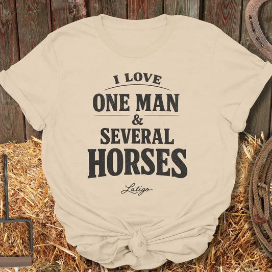 Printify T-Shirt Sand / S One Man Tee