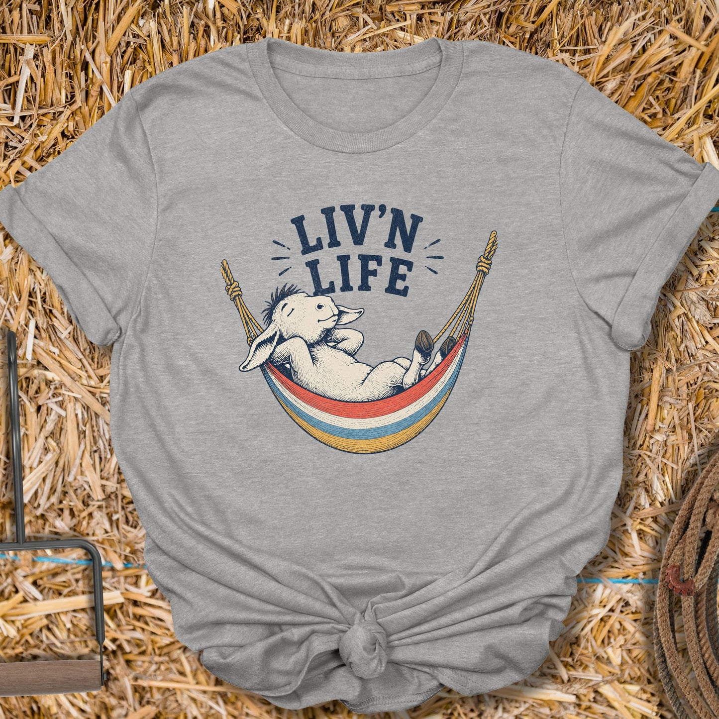 Printify T-Shirt Sport Grey / S Livn Life Tee