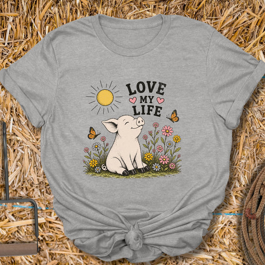 Printify T-Shirt Sport Grey / S Love My Life Tee