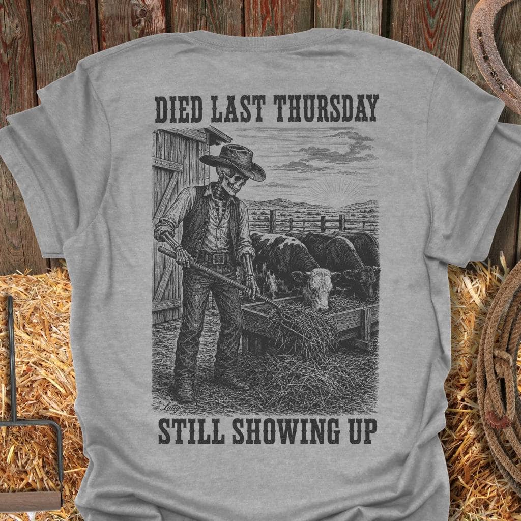 Printify T-Shirt Sport Grey / S Still Showing Up Tee