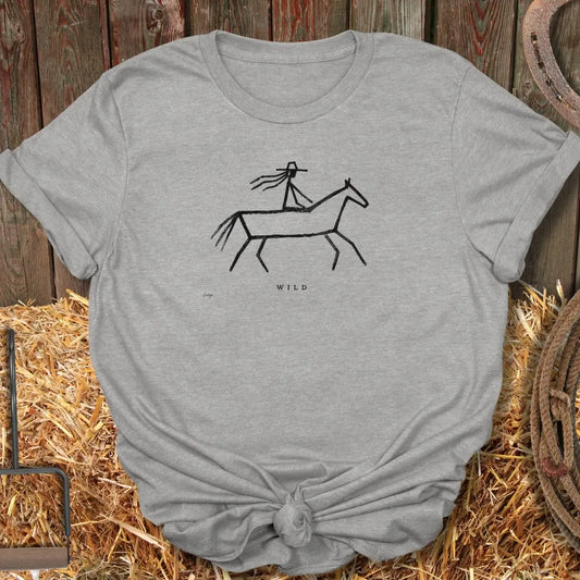 Printify T-Shirt Sport Grey / S Wild Tee
