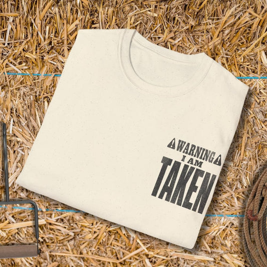 Printify T-Shirt Warning Tee