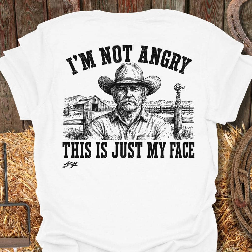 Printify T-Shirt White / 4XL Just My Face Big Country Tee