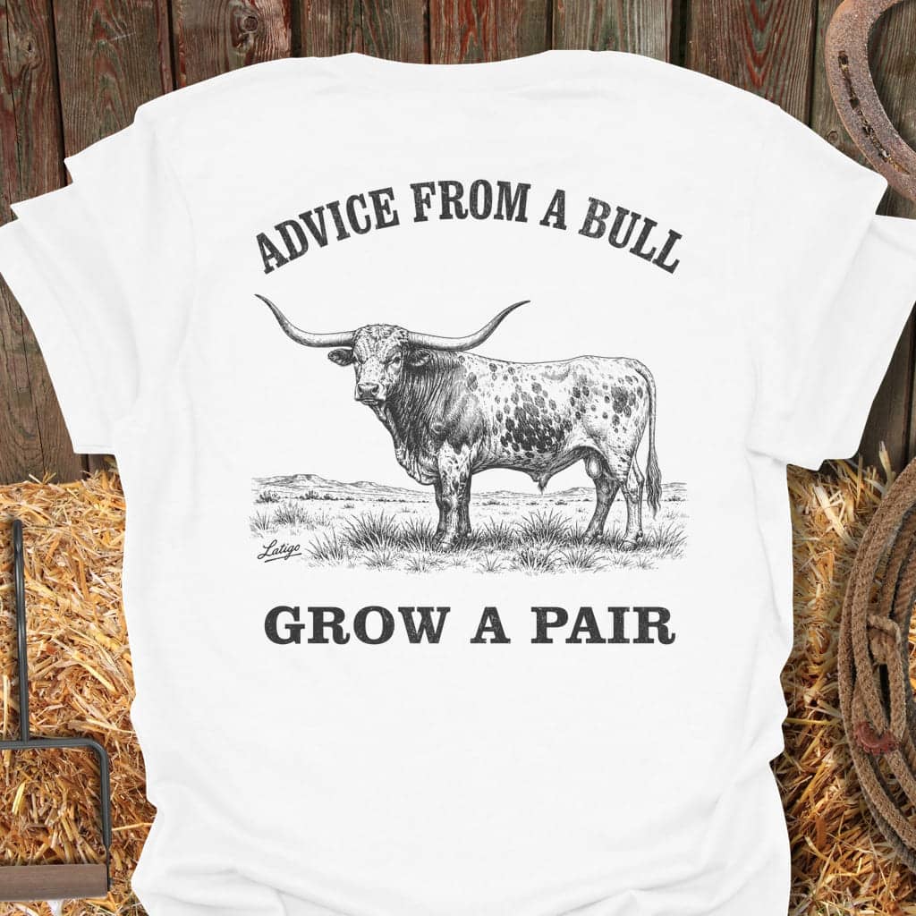 Printify T-Shirt White / S Advice Tee