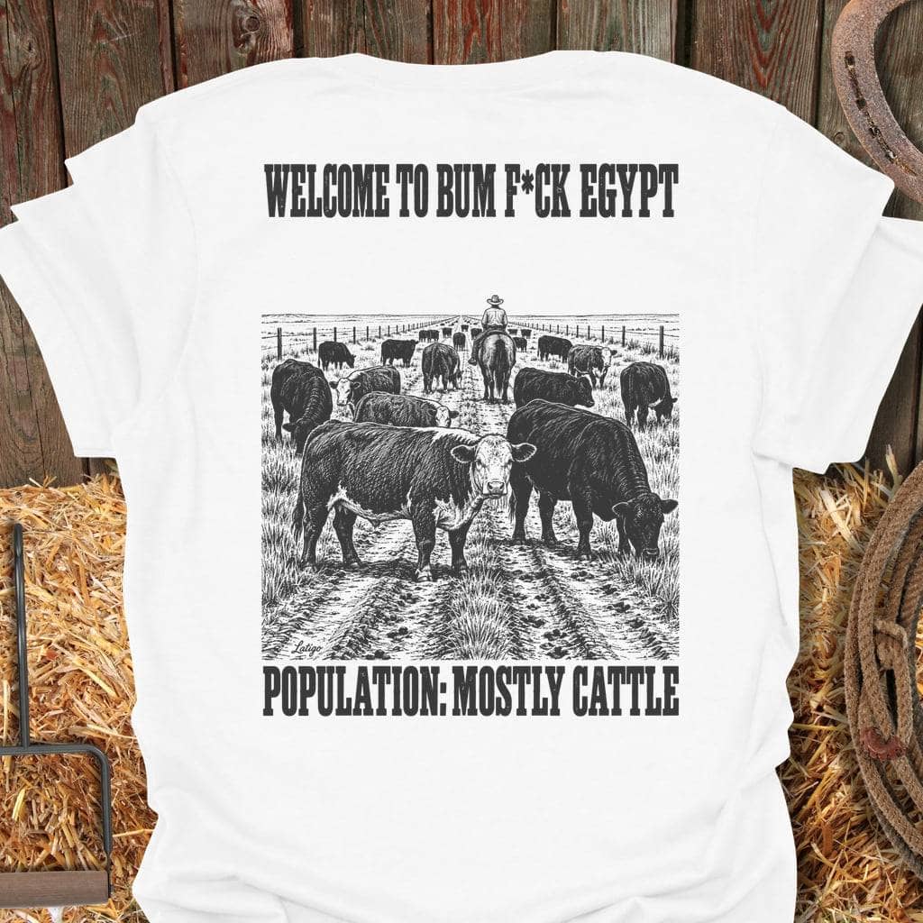 Printify T-Shirt White / S Bf Egypt Tee