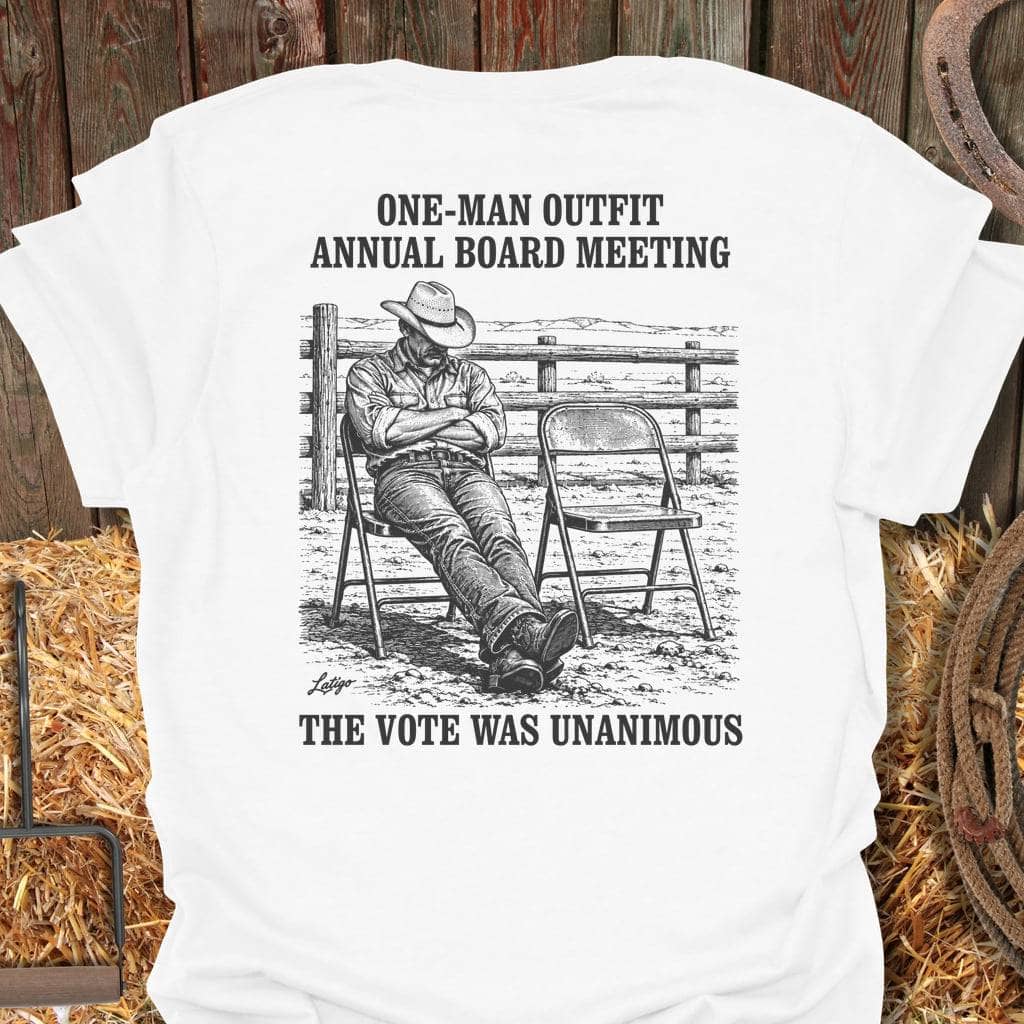 Printify T-Shirt White / S One-Man Outfit Tee