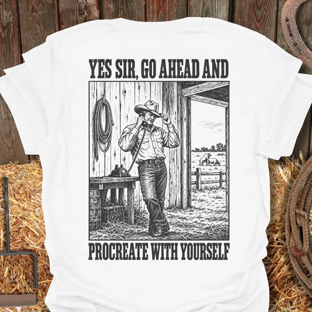 Printify T-Shirt White / S Procreate Yourself Tee